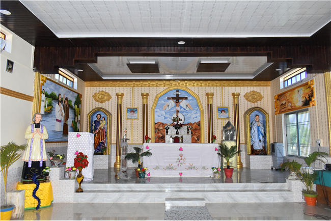 Church Blessing At Lalpania Parish