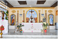 Church Blessing At Lalpania Parish