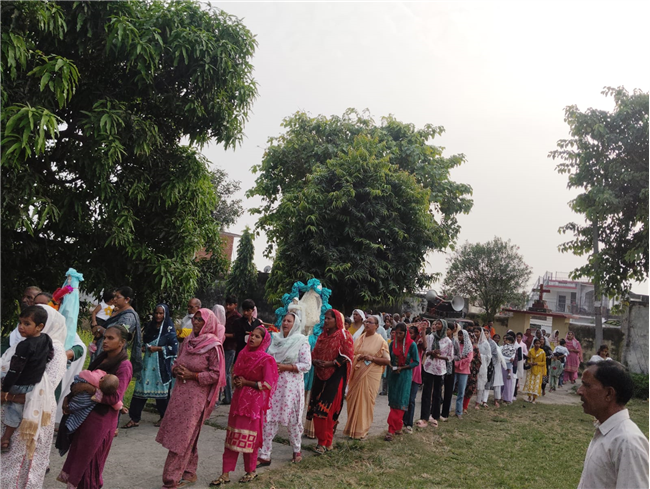 Conclusion of the October Rosary Month in Honour of Mother Mary