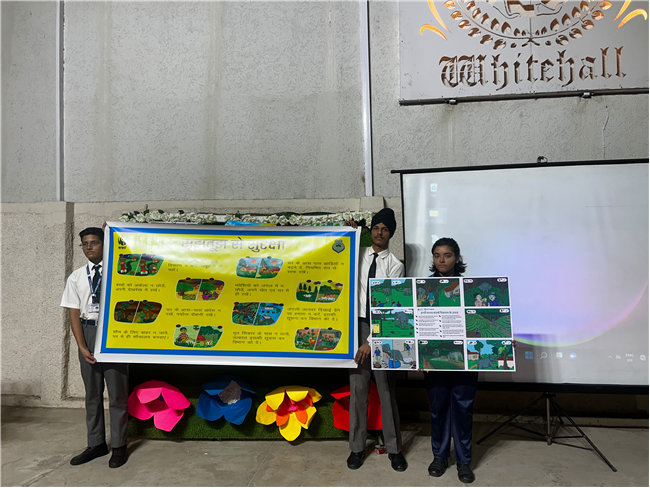 Wildlife Week Celebration at Whitehall School, Lamachaur