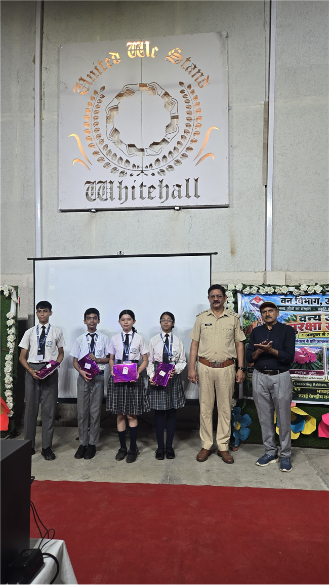 Wildlife Week Celebration at Whitehall School, Lamachaur
