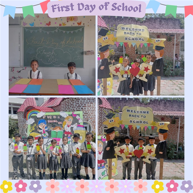 Activities conducted on 1st day of school (2026-27)