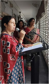 व्हाइट हॉल विद्यालय लामाचौड़ में हिंदी दिवस समारोह का आयोजन!