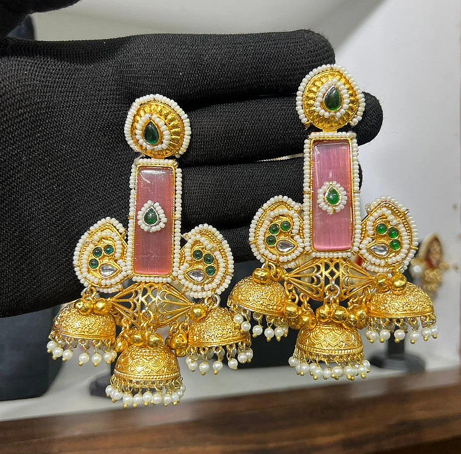 Jhumka Gulnaar Earring - Image 2