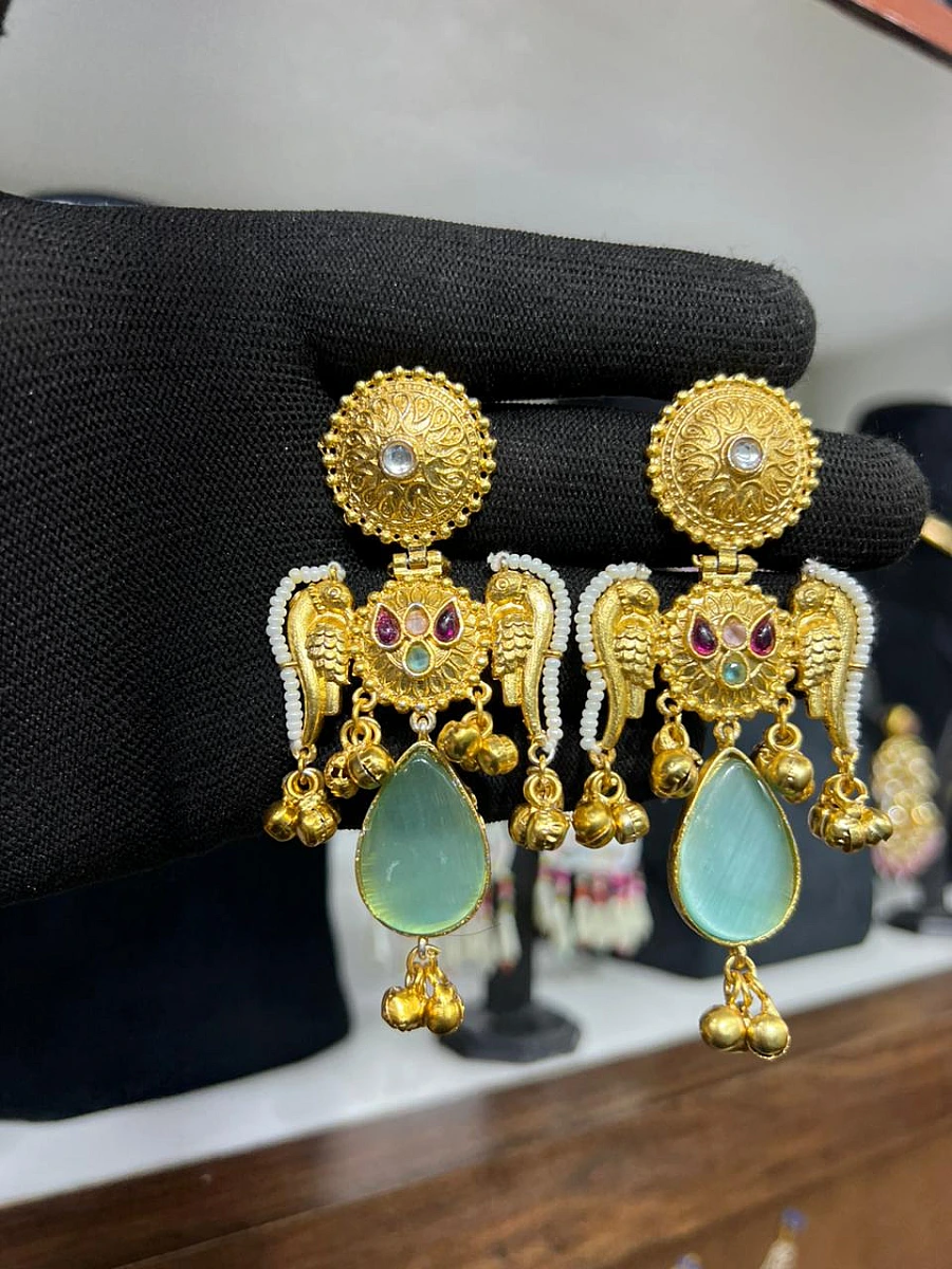 Majesty Bird Earrings - Image 2