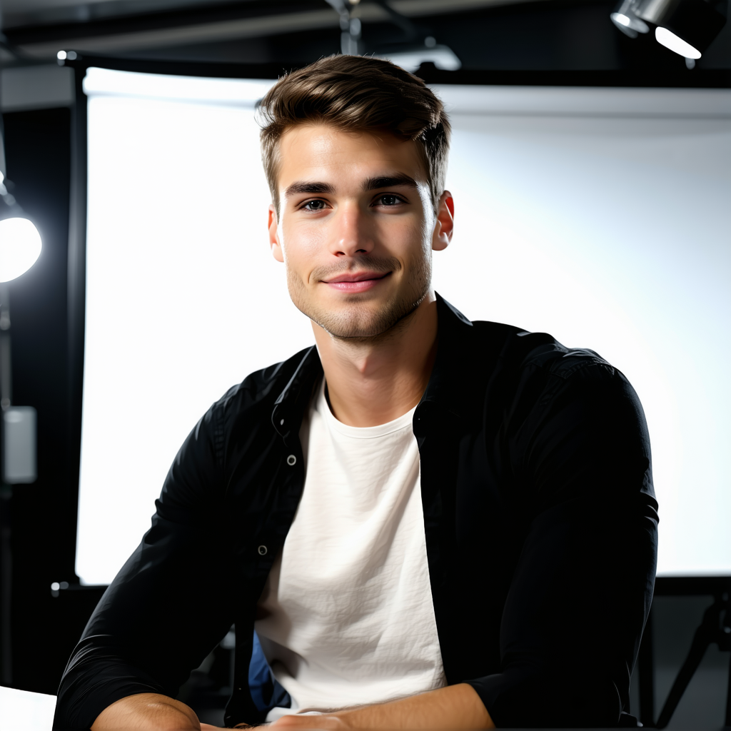 Studio portrait