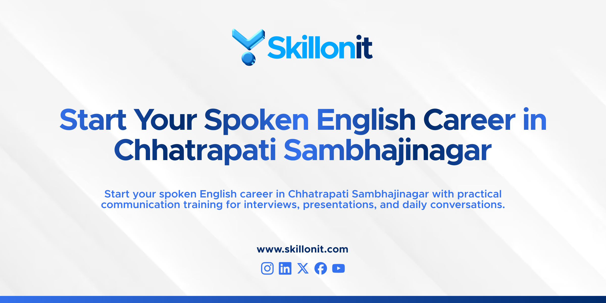 Best Spoken English Course in Chhatrapati Sambhajinagar for Students and Beginners