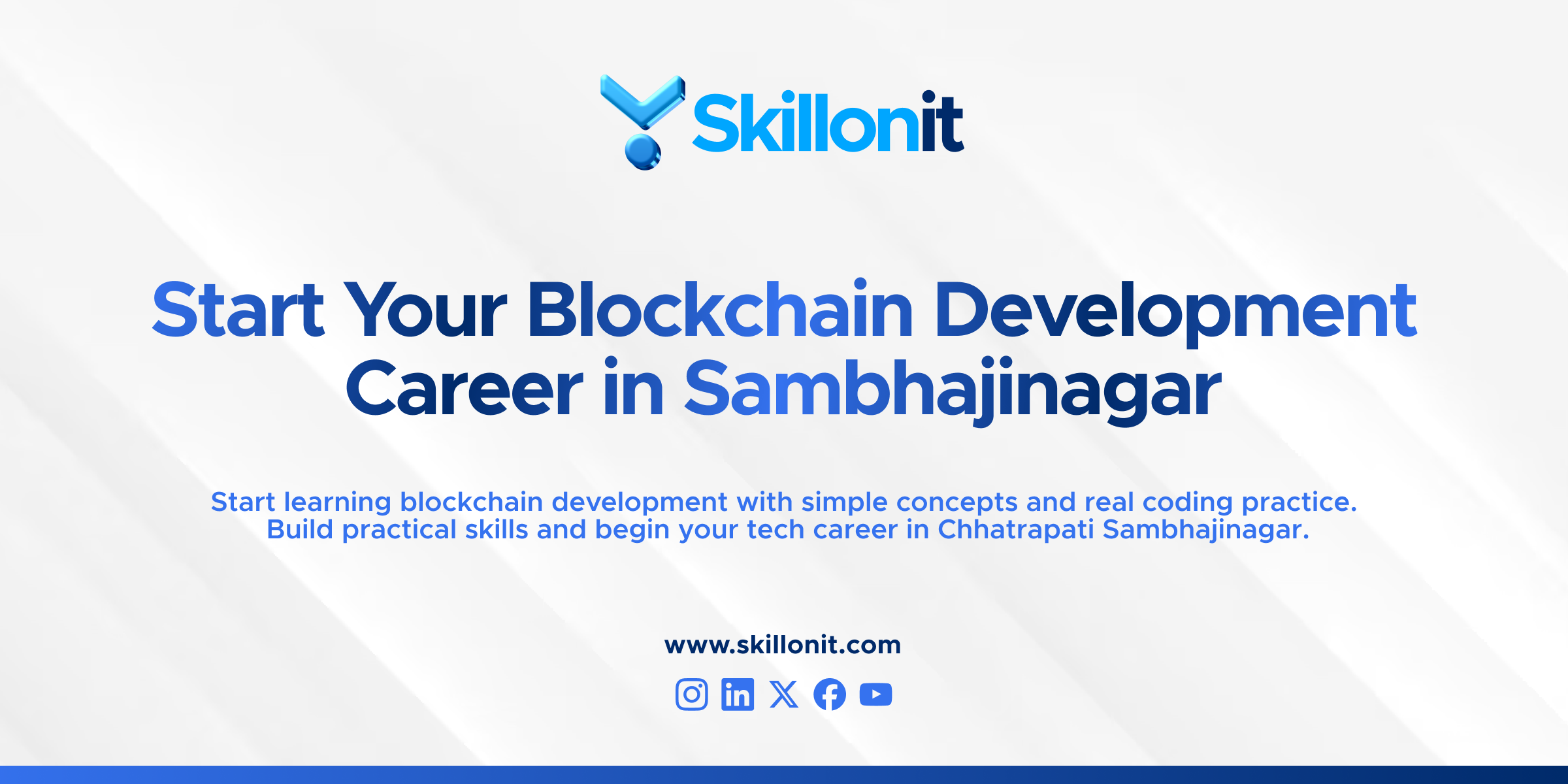 Blockchain Development Course in Chhatrapati Sambhajinagar with Placement Support