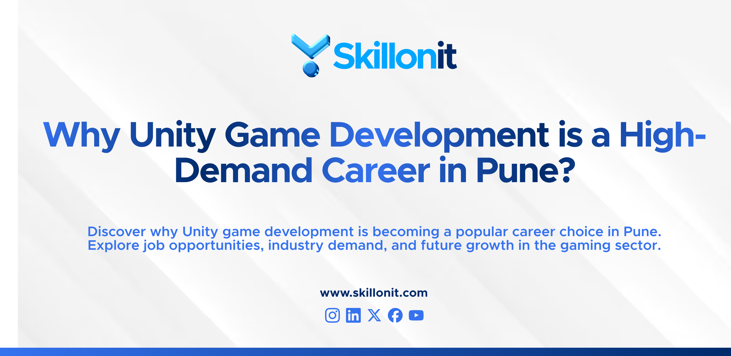 Why Unity Game Development is a High-Demand Career in Pune