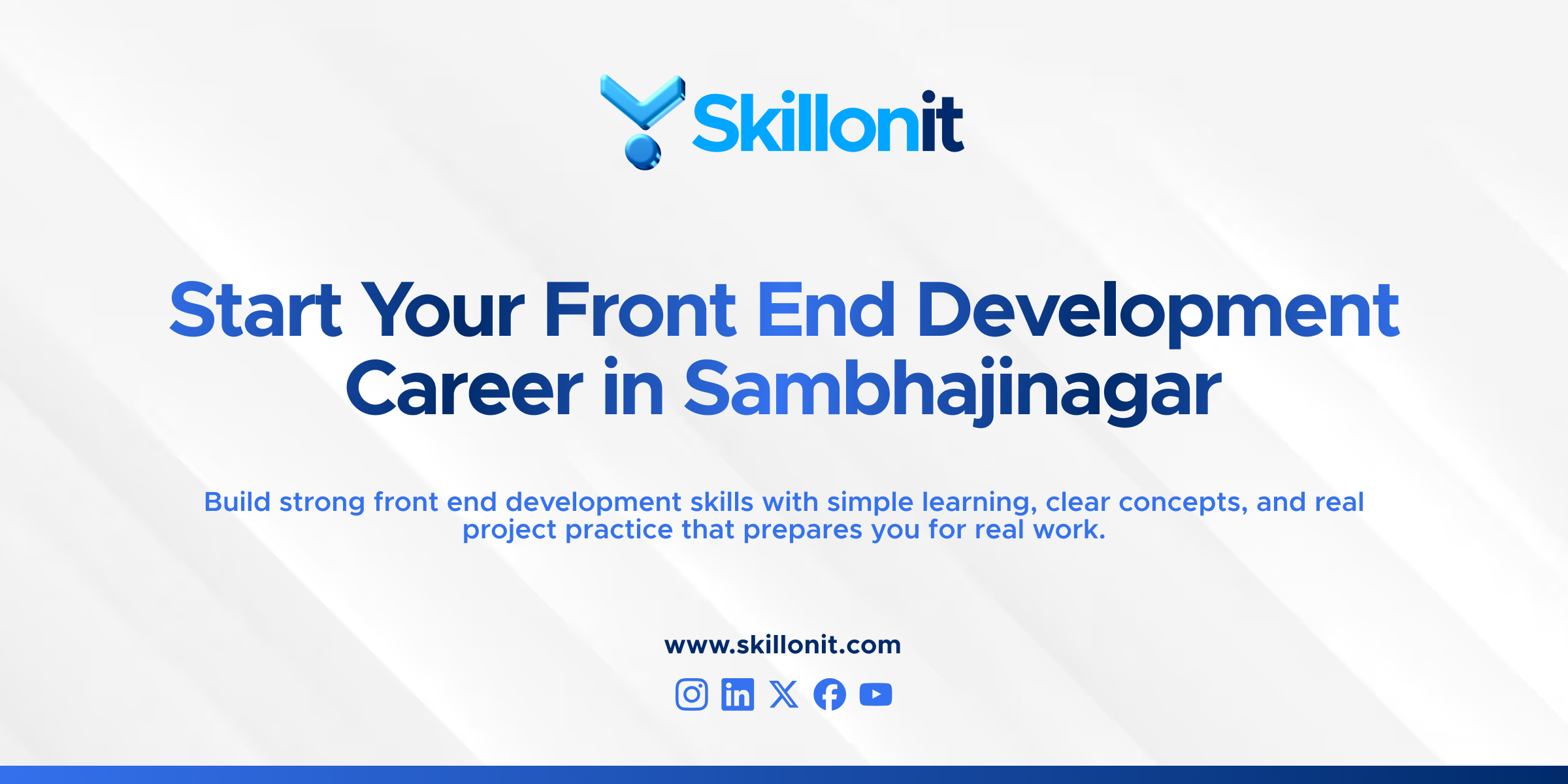 Best Front End Development Course in Chhatrapati Sambhajinagar with Practical Training