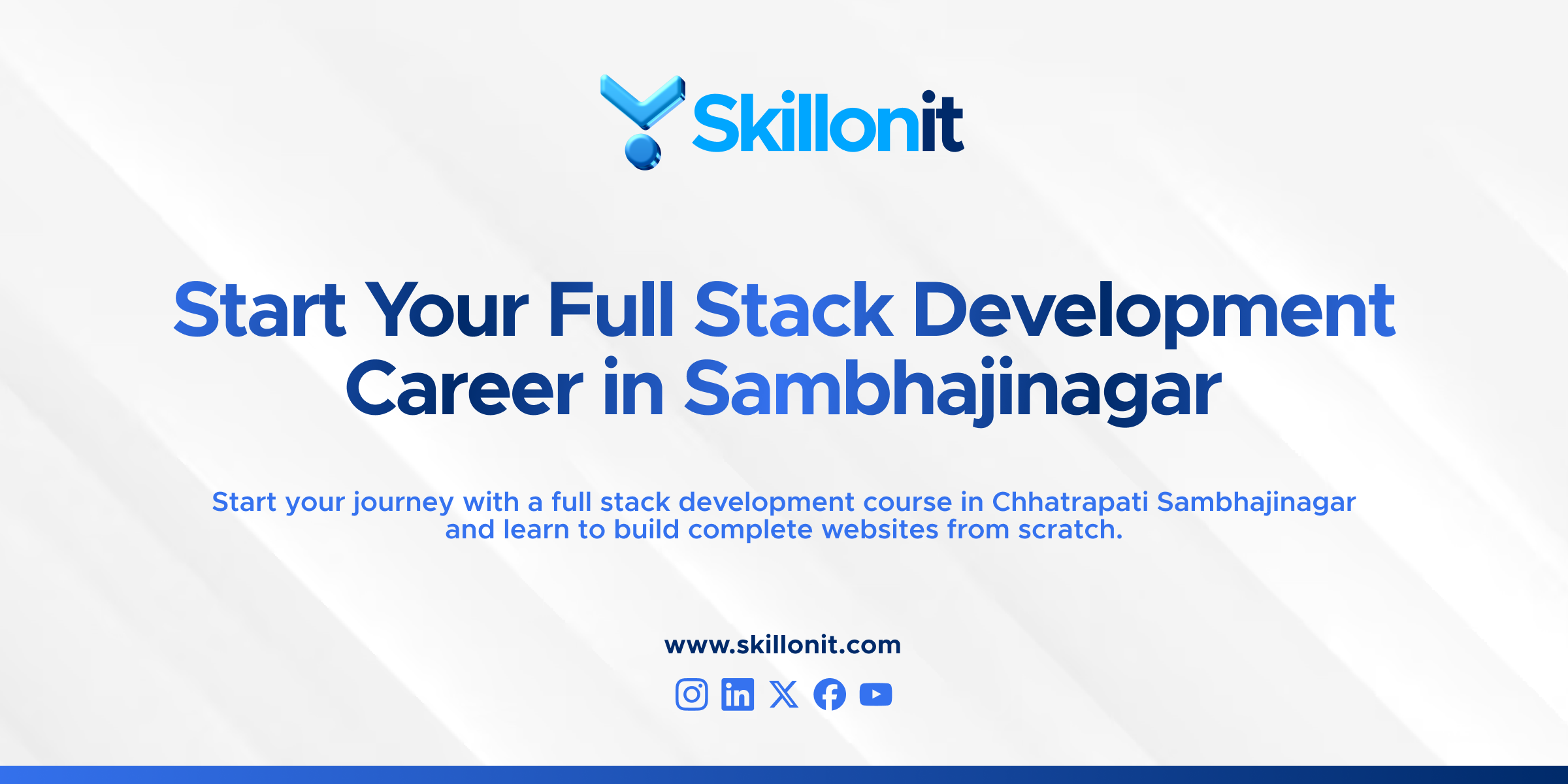 Affordable Full Stack Development Course in Chhatrapati Sambhajinagar with Placement Support