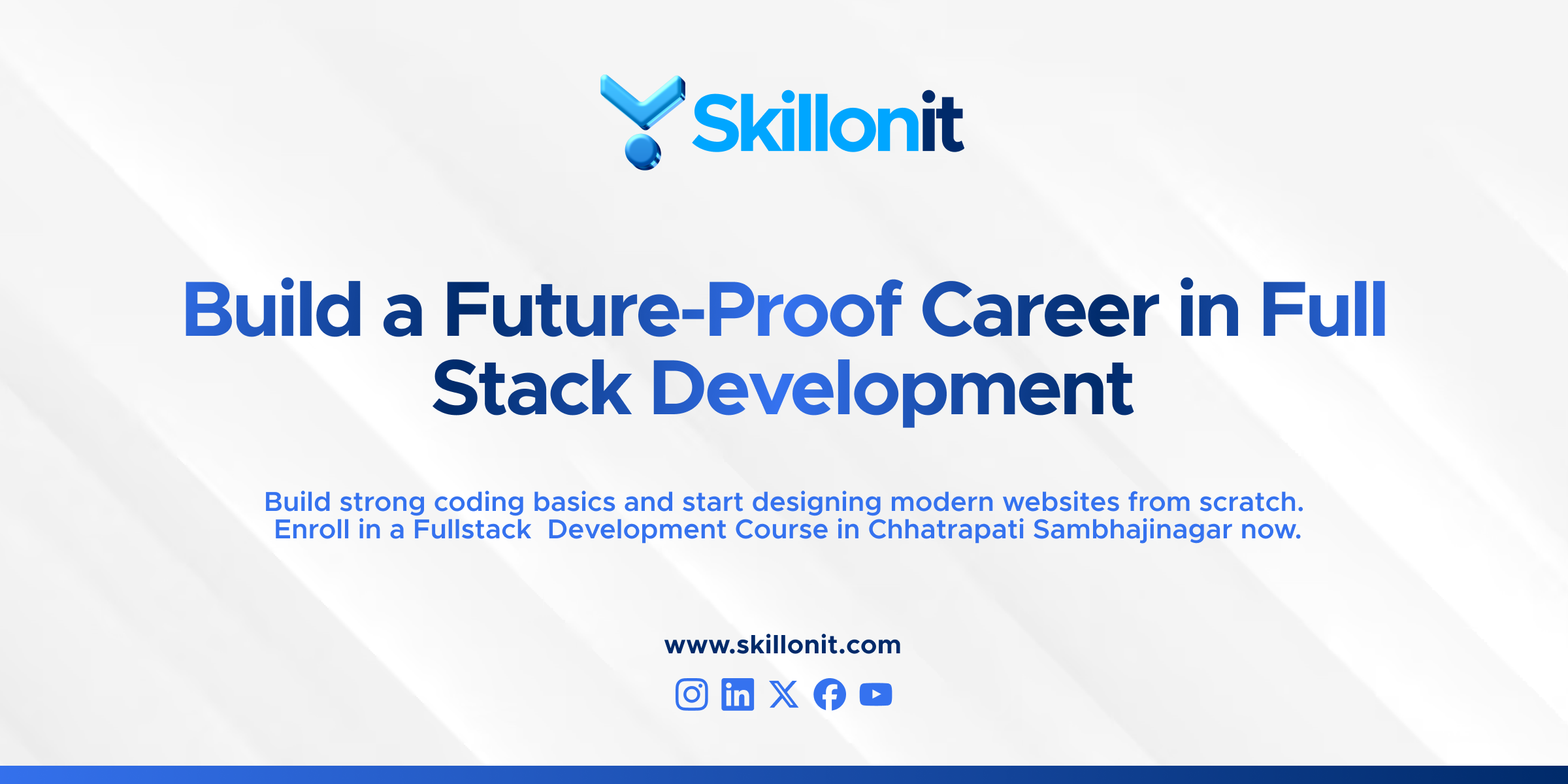 Full Stack Development Course in Chhatrapati Sambhajinagar – High Demand Career