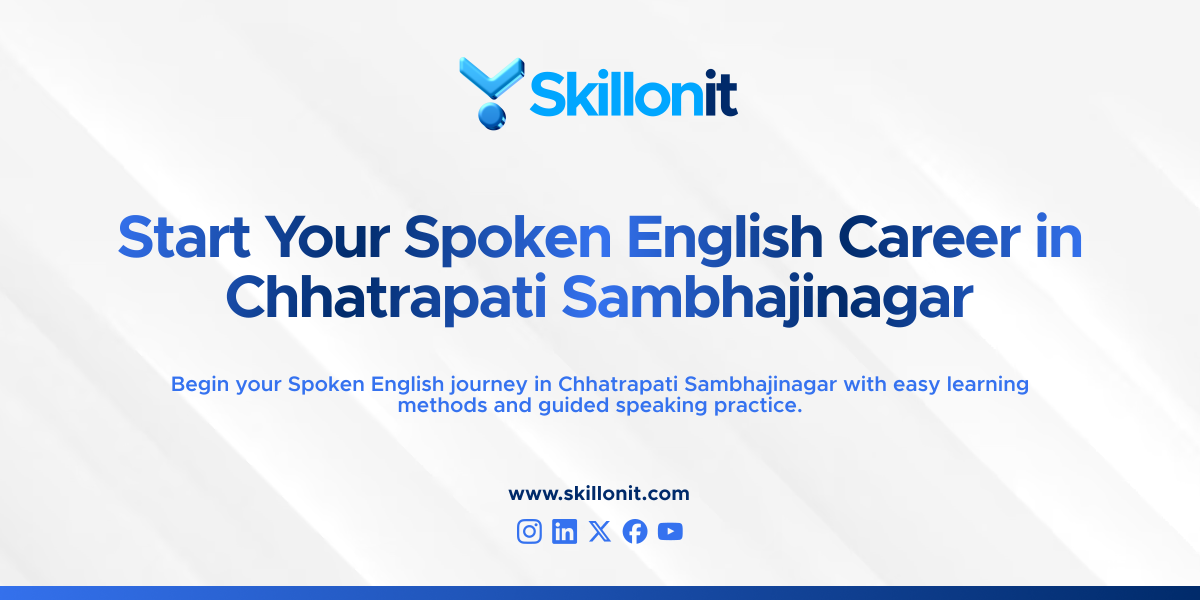 Beginners Learning Spoken English Course Training in Chhatrapati Sambhajinagar