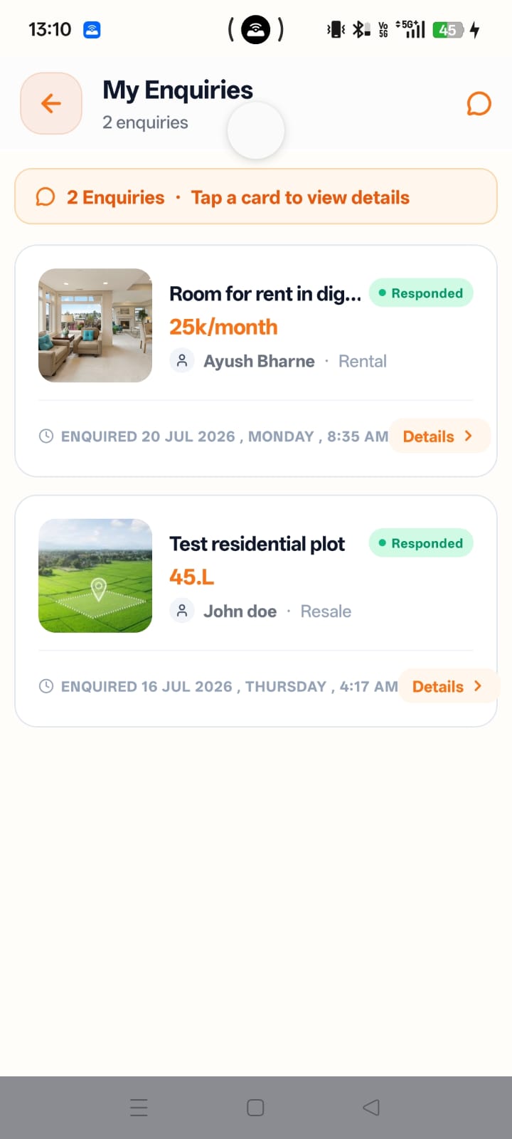 Nagpur Prime Property Mobile App screenshot 2