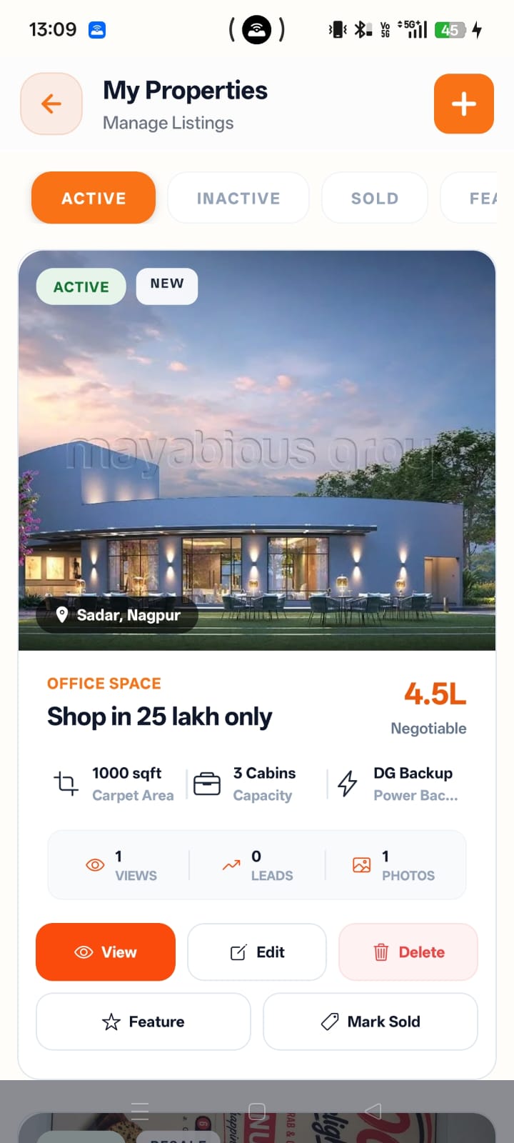 Nagpur Prime Property Mobile App screenshot 10